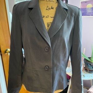 Gray blazer